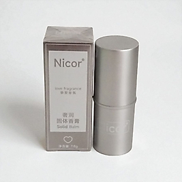 NİCOR LOVE FRAGRANCE SOLİD BALM 7.8g(Aşk Kokusu Lüks Katı Balsam Parfüm)