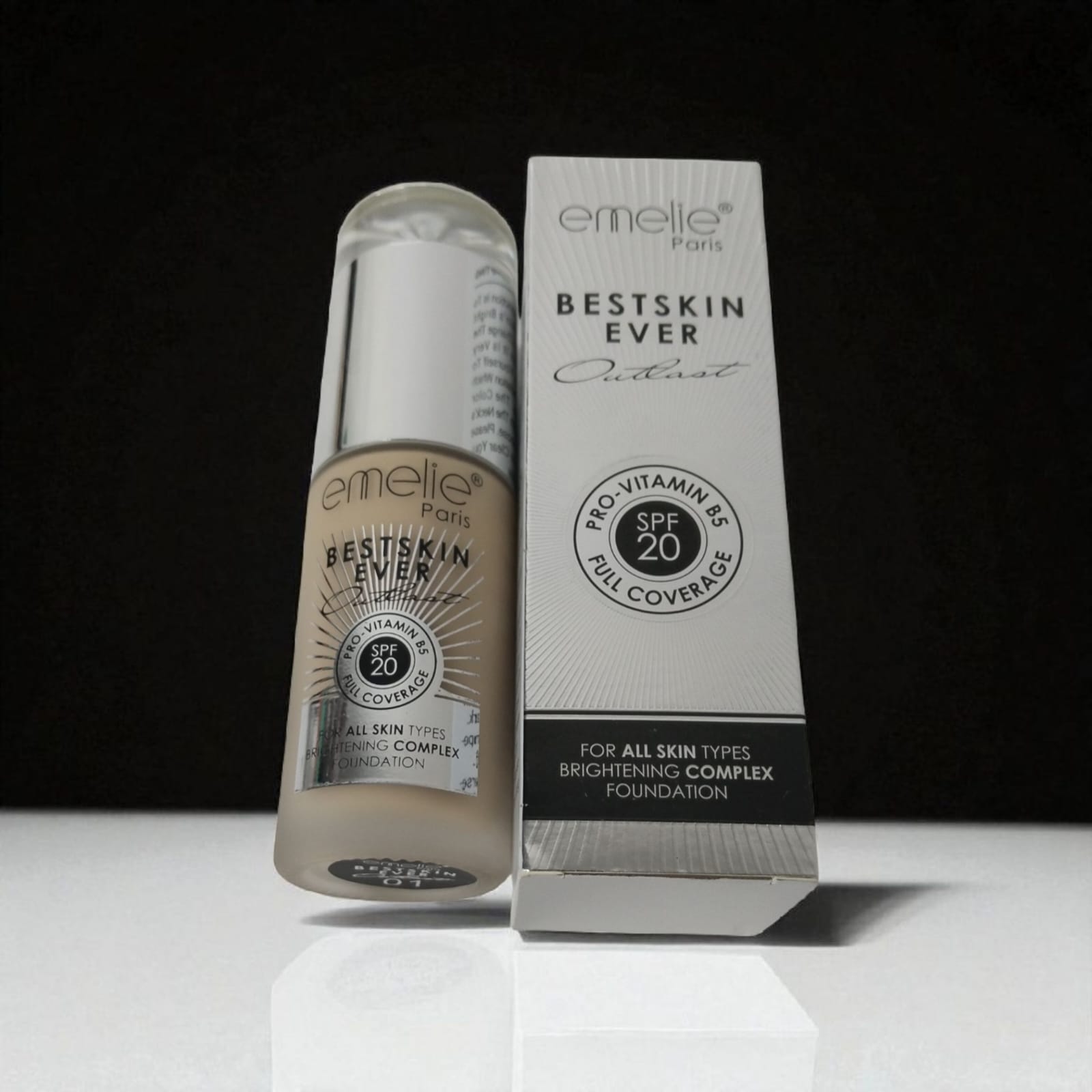 Emelie Bestskın Ever Pro-Vitamin B5 SPF20(Aydınlatıcı Kompleks Fondöten)