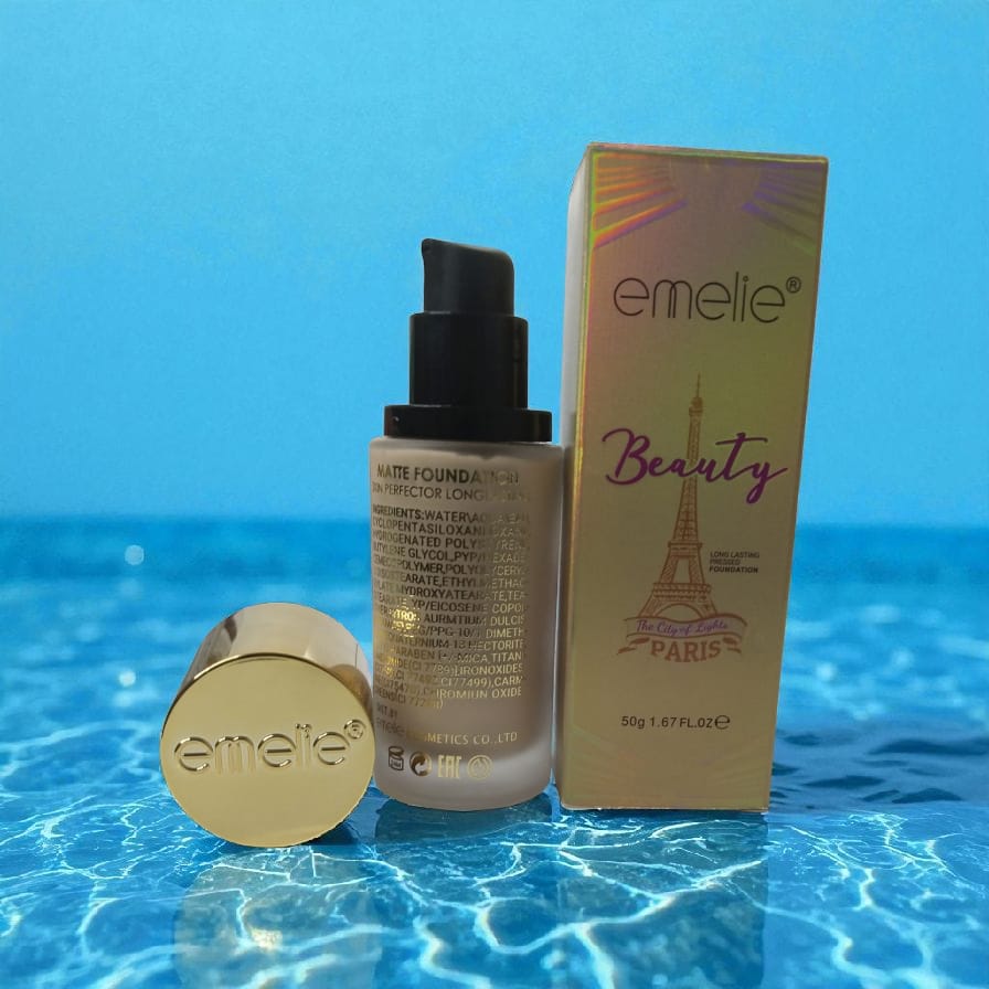 EMELİE BEAUTY(Uzun Süre Kalıcı Mat Fondöten 50g 1,67 FL.OZ)