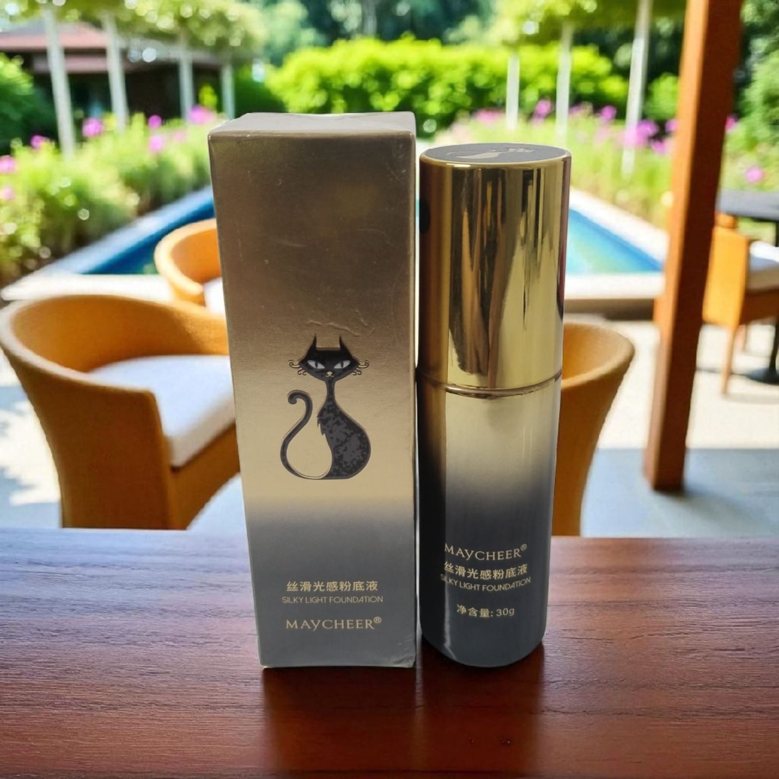 MAYCHEER İpeksi Hafif Kilit Fondöten 30g