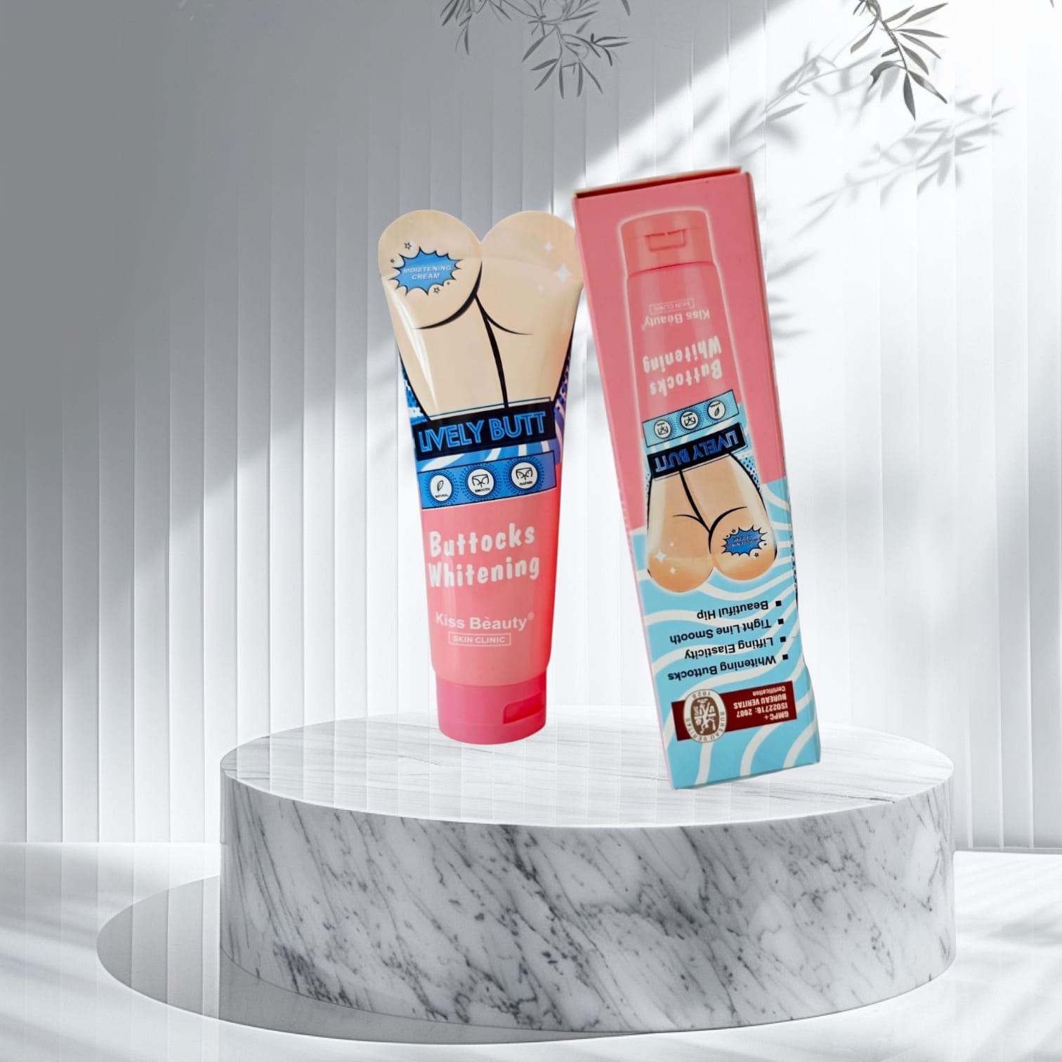 KİSS BEAUTY KALÇA BEYAZLATMA(Kaldırma esnekliği, sıkı çizgisiz pürüzsüz, güzel kalça, canlı popo))