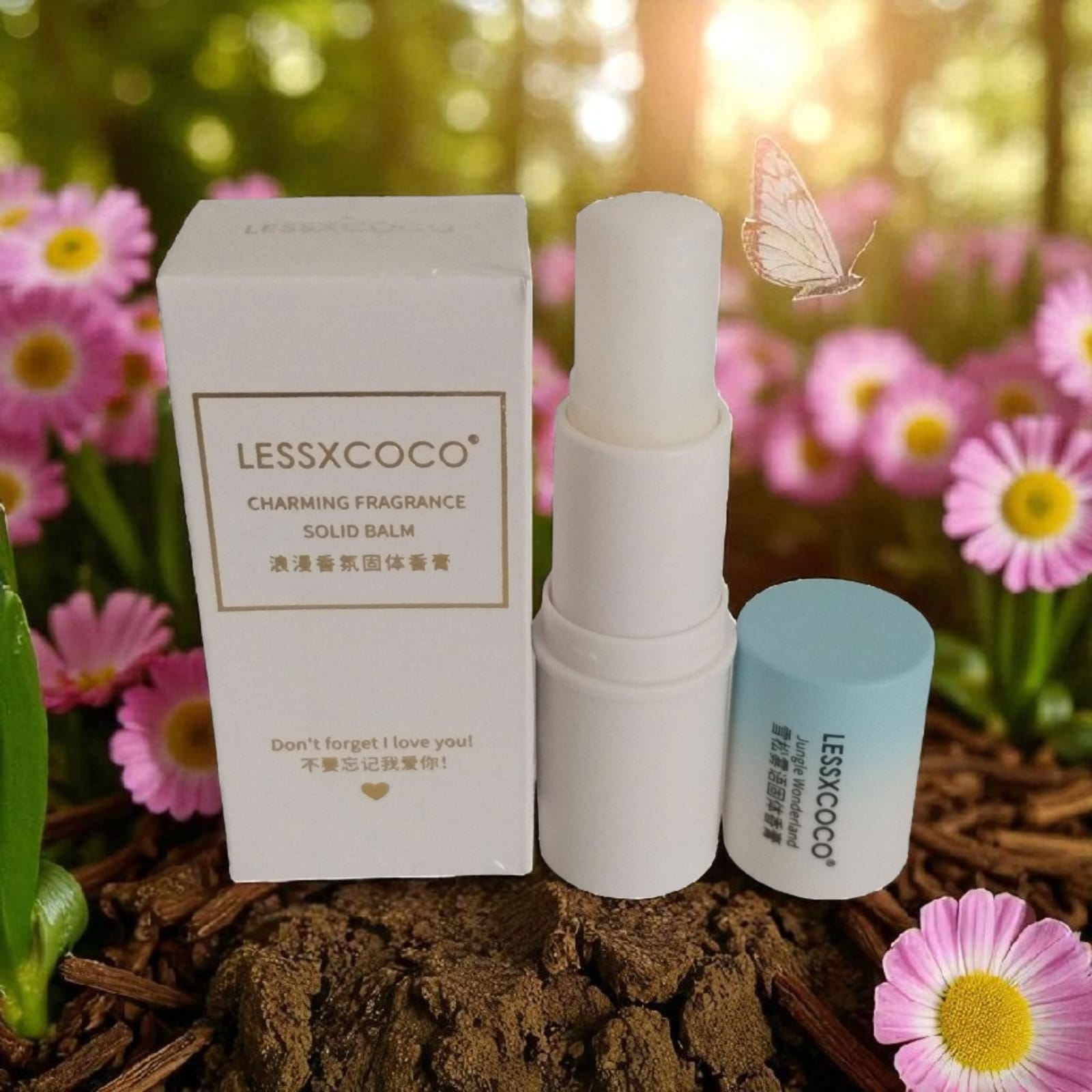 LESSXCOCO CHARMING FRAGRANCE SOLID BALM(Romantik Kokulu Katı Balsam Parfüm)
