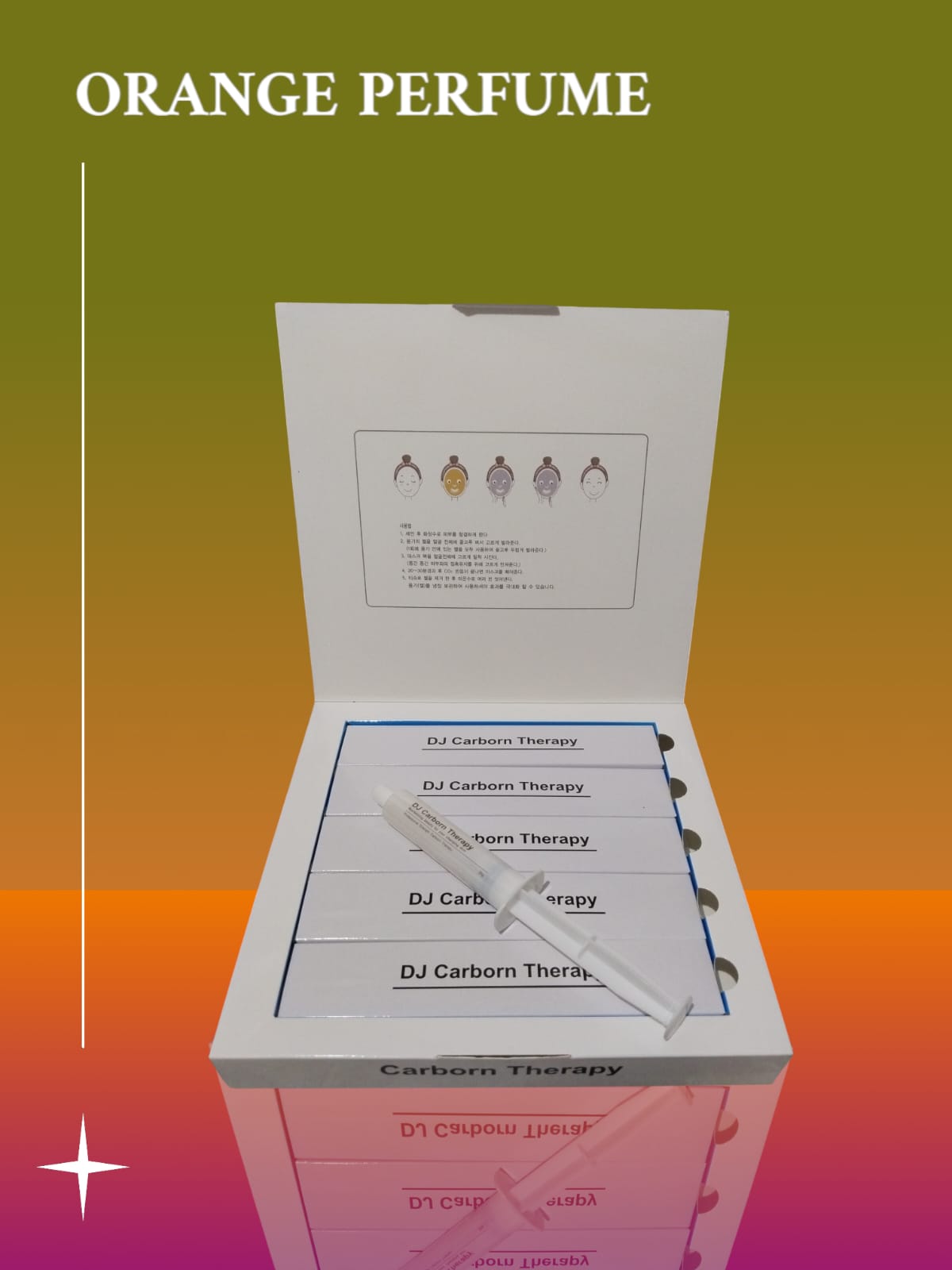 DJ Carborn Therapy Genç Kalma Formülü(profesyonel Güç Carborn Terapisi jel ve maskeyi birleştirerek karbondioksit üreten)Tüm Cilt Tipleri İçin